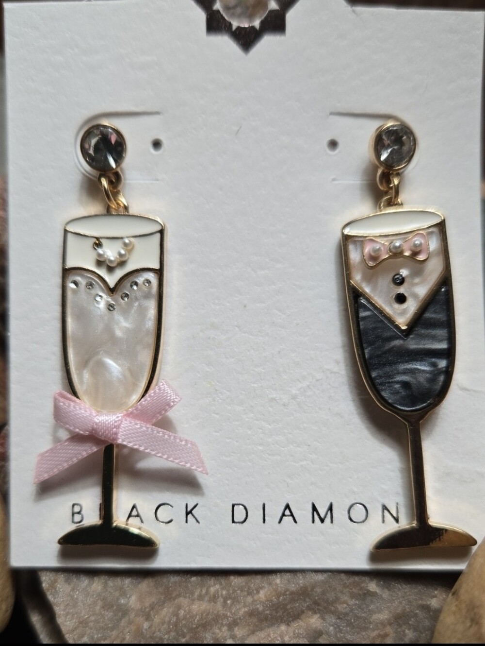 Bride & Groom Themed Earrings
